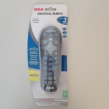 RCA Universal Remote Control NOS RCR311W TV DVD VCR 3 Device Backlit NOS