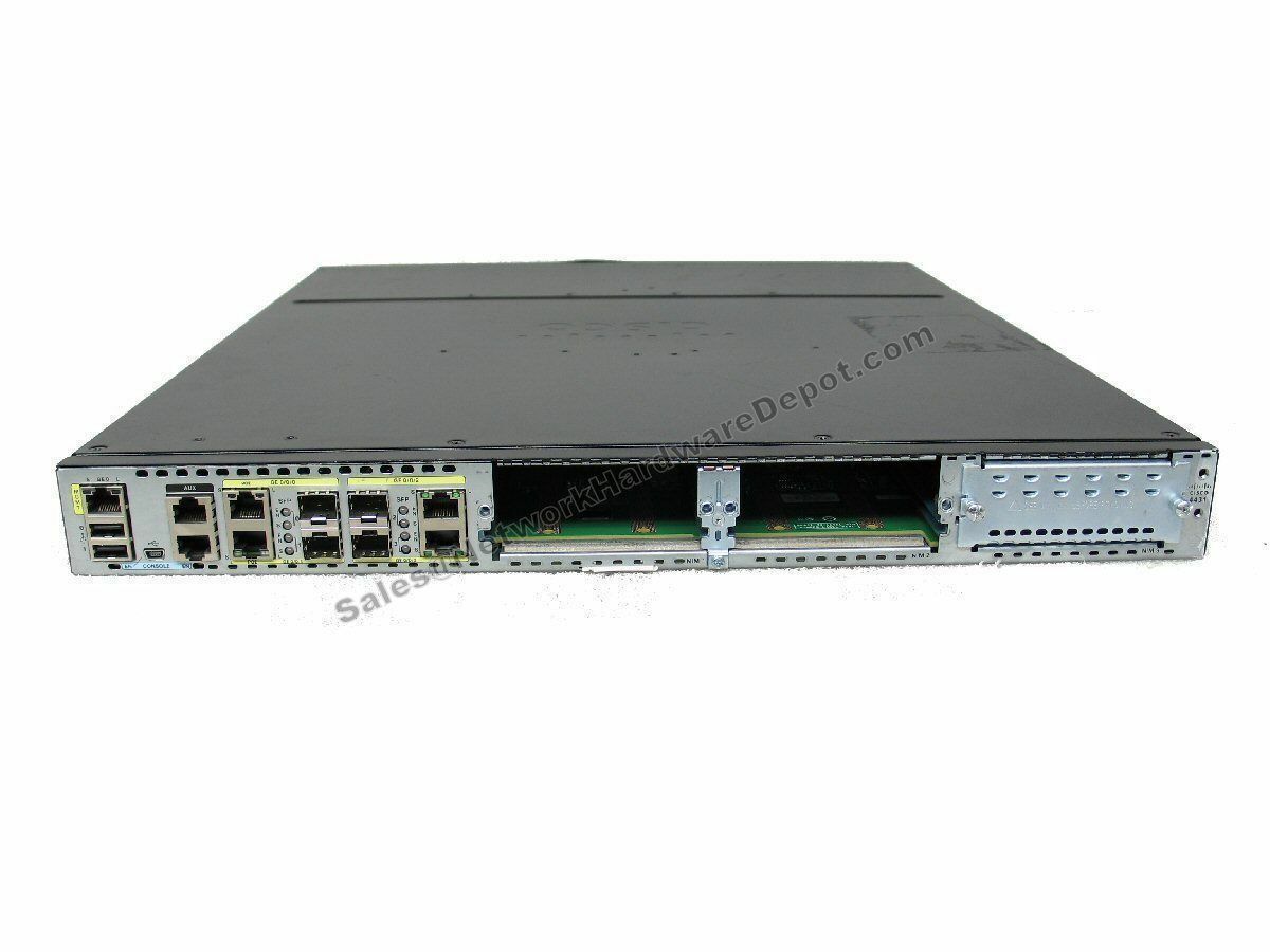 Cisco ISR4431/K9 Router ISR 4431 Security Router w/ AC Power - 1 Year  Warranty