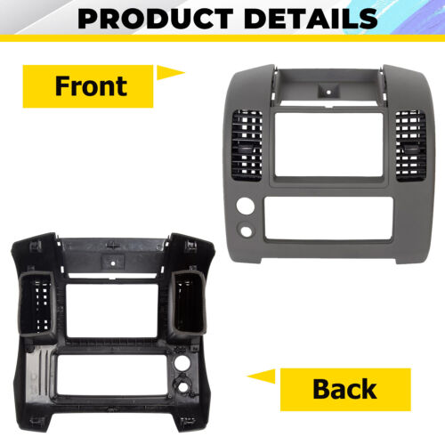 For 05-20 Nissan Frontier Center Dash Console Instrument Panel Lid #68259-ZP16D - Picture 3 of 20