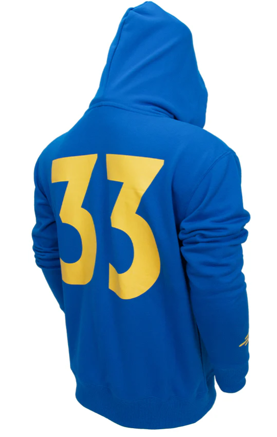 Fallout Vault 33 Vault Dweller Hoodie Vault Tec Sweater Pip Fallout Vault 33 Vault Dweller Hoodie Vault Tec Sweater Pip