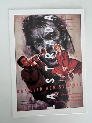 La Strada - Das Lied der Straße | 1954 | Cinema Filmplakatkarte