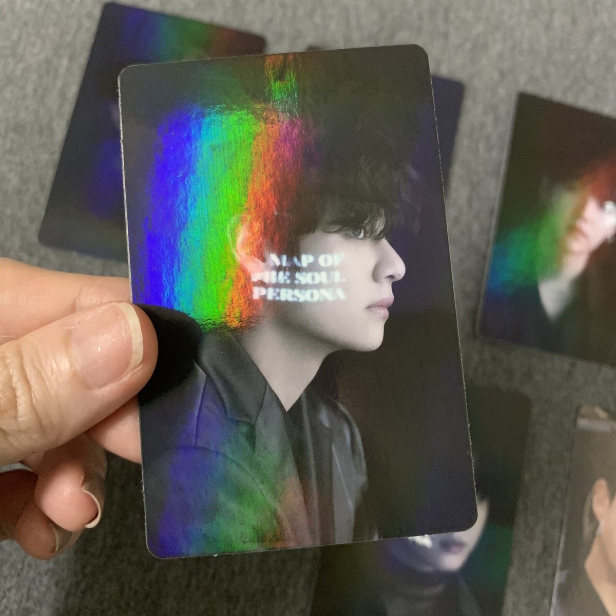 BTS / BTS MAP OF THE SOUL V トレカ　ホログラム BTS MOTS ON:E Concept Book Hologram Photocard full set with