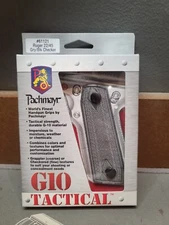 Pachmayr G10 Tactical Pistol Grip for Ruger 22/45, Gray/Black CHECKER #61121