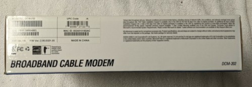 D-Link Modem Model DCM-202 Broadband Cable Modem - Picture 5 of 7