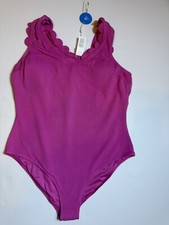 CUPSHE Women's One Piece Halter Crew Neck Swimsuit Tummy Control PINK Sz XL