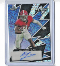 2024 Leaf Eclectic Kendrick Law Flash Blue Auto SSP 6/8