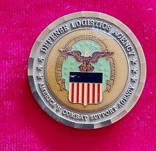 Military Challenge Coin Defense Logistics Agency Directors Coin