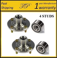 Front Wheel Hub & Bearing Fit 1992-2000 Honda Civic Ex Coupe (PAIR)