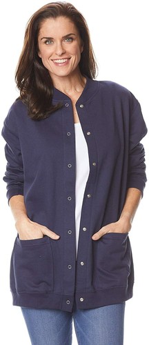 AmeriMark Womens Fleece Cardigan 