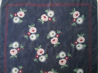 Foulard CACHAREL En Soie 100% Vintage - Dimensions 88x89 Cm - Ton Marron - Occasion En Mousseline