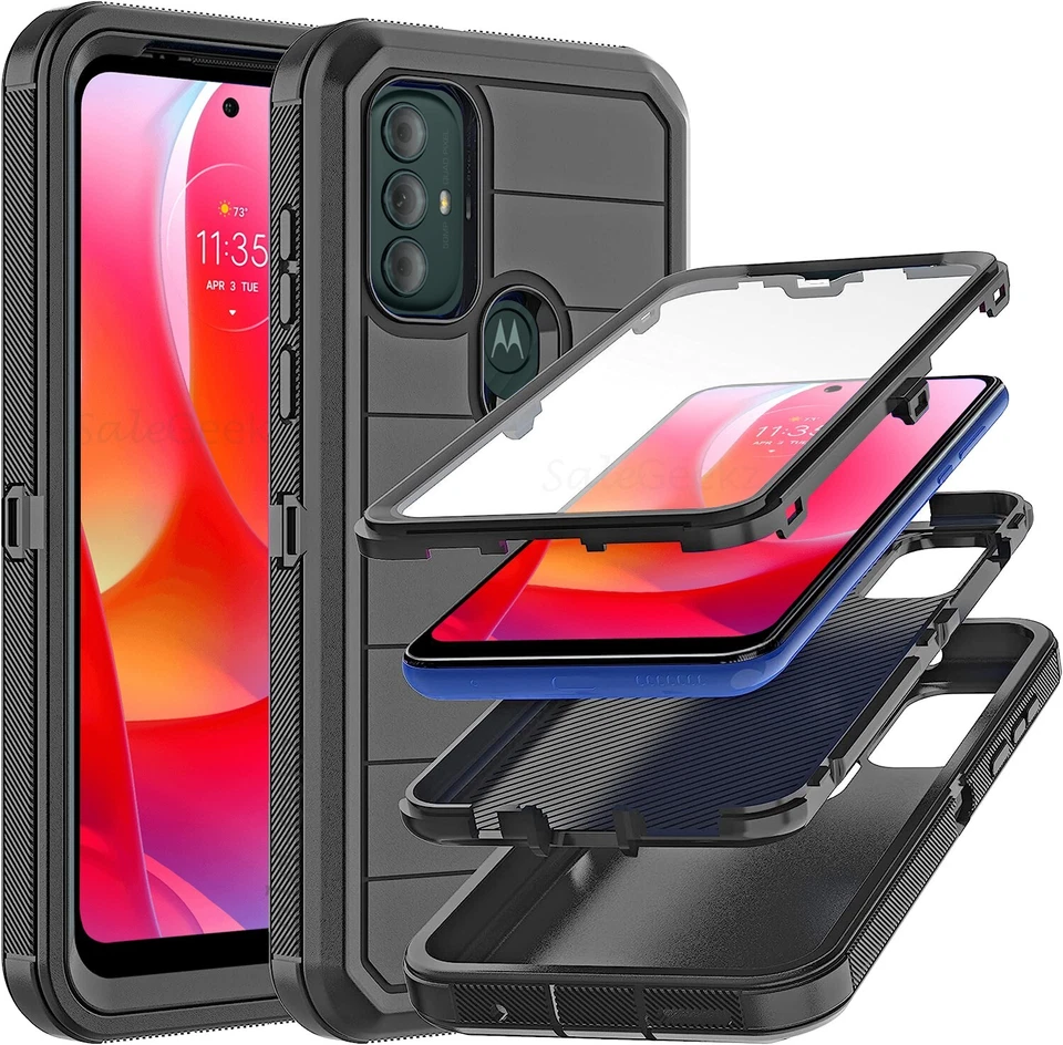 Motorola Moto G Pure G Play 2023 G Power 2022 Phone Case Cover Screen Protector - Image 2 of 4