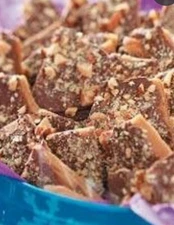 "Auntie M's" Best Homemade Buttery English Toffee-1 lb (milk,semi-sweet or dark)