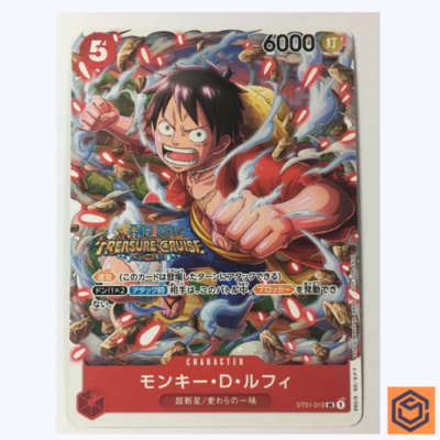 Monkey D Luffy ST01-012 SR Standard Battle Vol. 5 One Piece Card