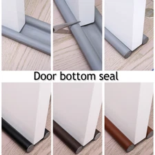 3pcs Door Bottom Seal Strip Under Door Draft Guard Stopper Soundproof Strip  ✔