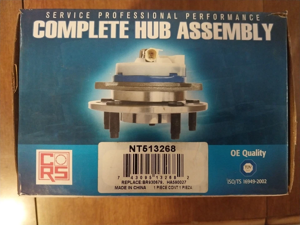 Подшипник колеса и ступица в сборе Frpnt подходят для Nissan 350Z CRS 03–09 годов выпуска - Изображение 3 из 3