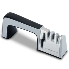 Knife Sharpener 4-in-1 Stainless Steel Knife Sharpener Sharpening