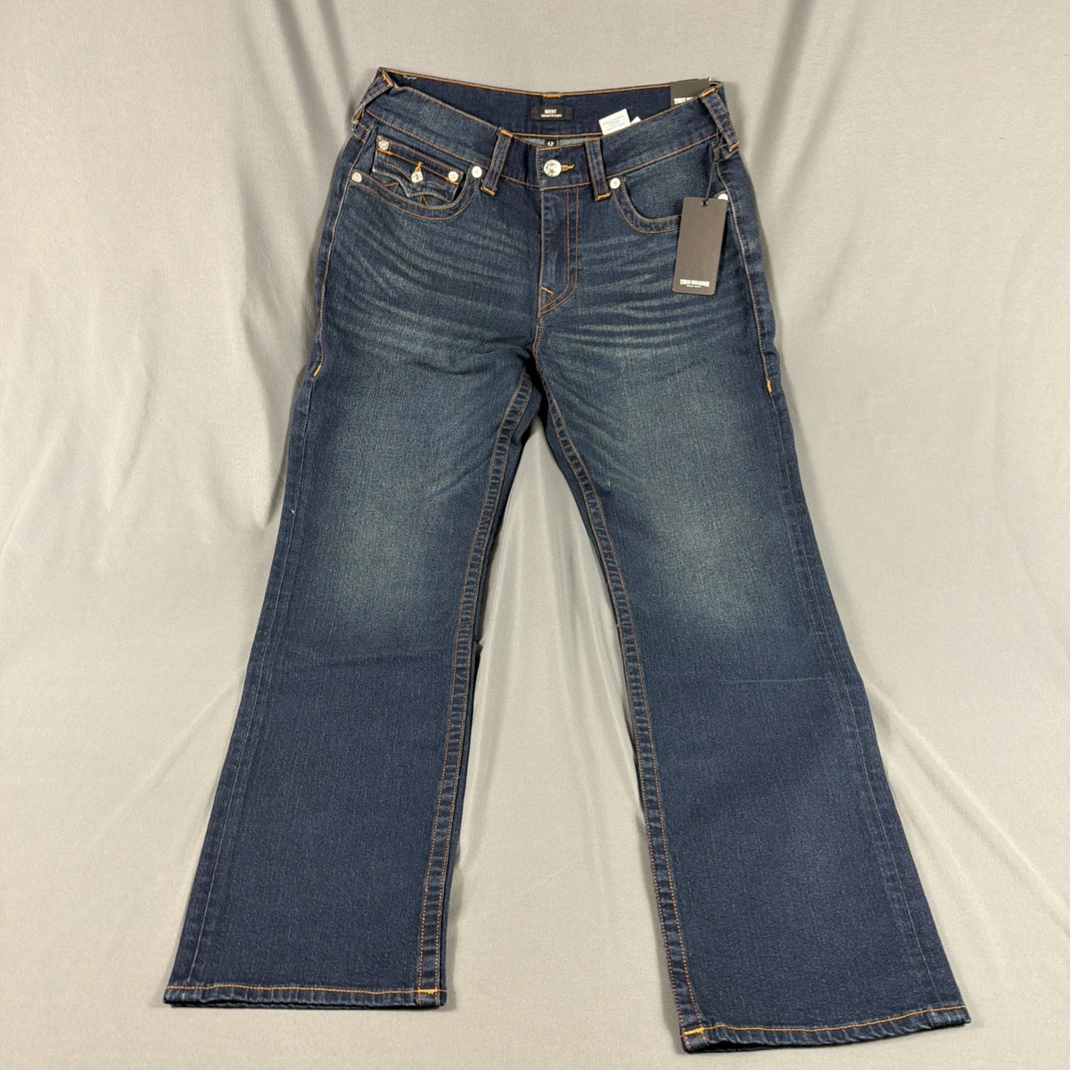 True Religion Regular Size 32 Inseam Jeans for Men in 33 Size for