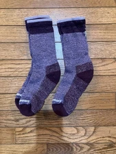 2 Pairs Of Maroon  Smartwool Socks Sz Md 2nds