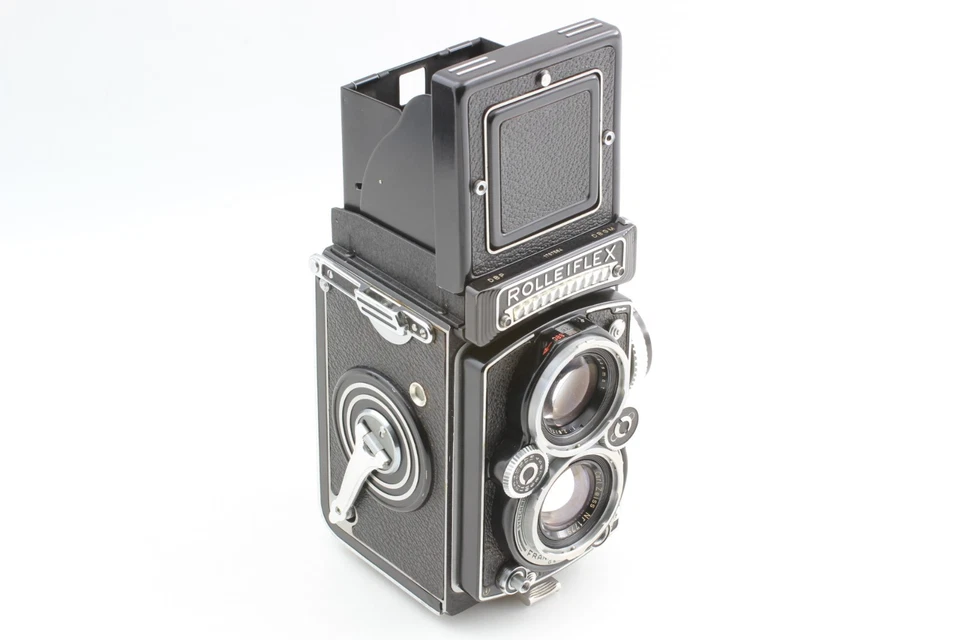 Rolleiflex 3.5E 6x6 Medium Format Film Camera Planar 75mm f/3.5 From JAPAN #1485 - image 3 of 4