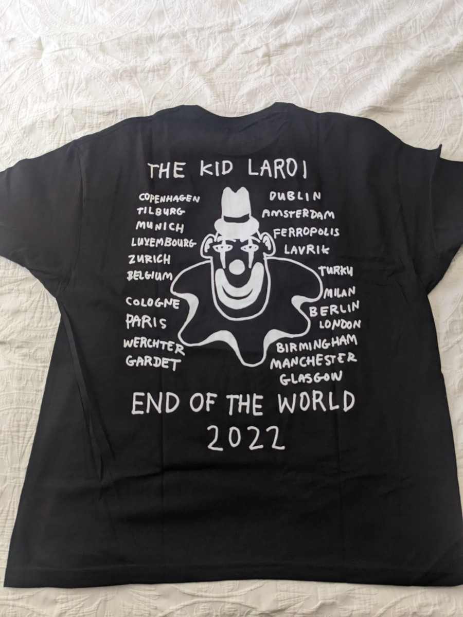 The Kid Laroi ツアーTシャツ 2022 The Kid Laroi - End Of The World Tour 22' Sketch T-shirt