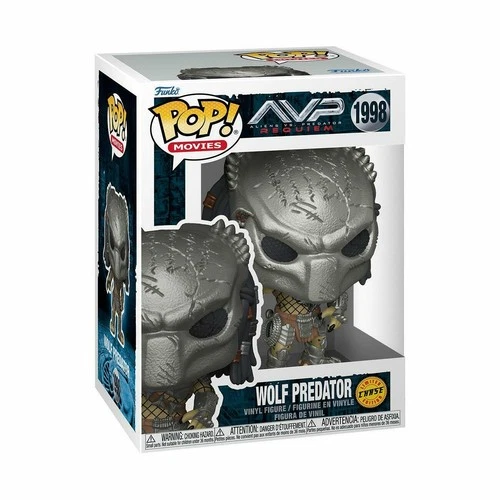 Funko POP! Movies Aliens vs Predator Wolf Predator CHASE Vinyl Figure (#1998)