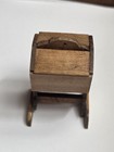 Vintage Dollhouse Miniature Wood Sewing Stand Japan — photo 2