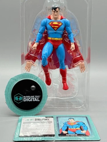 SUPERMAN McFarlane Digital DC Direct Silver Age 7" Multiverse COMPLETE no box