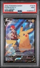 2022 POKEMON SWORD & SHIELD LOST ORIGIN #TG16 FULL ART/PIKACHU V PSA 9
