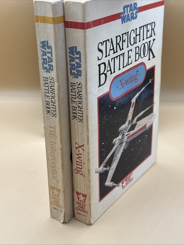 Star Wars Starfighter Battle Book X-Wing vs Tie Interceptor West End Giochi - Foto 9 di 11