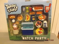 Teeny Tinies Watch Party Mini Play Set 20 Pieces NEW