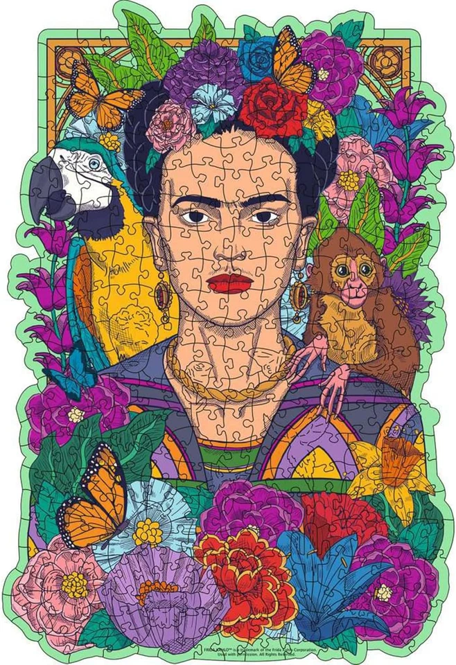 Ravensburger Frida Kahlo 300 Piece Wooden Jigsaw Puzzle Premium Quality New Gift - Image 2 of 2