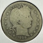 1908-O 25C Barber Quarter (89239)