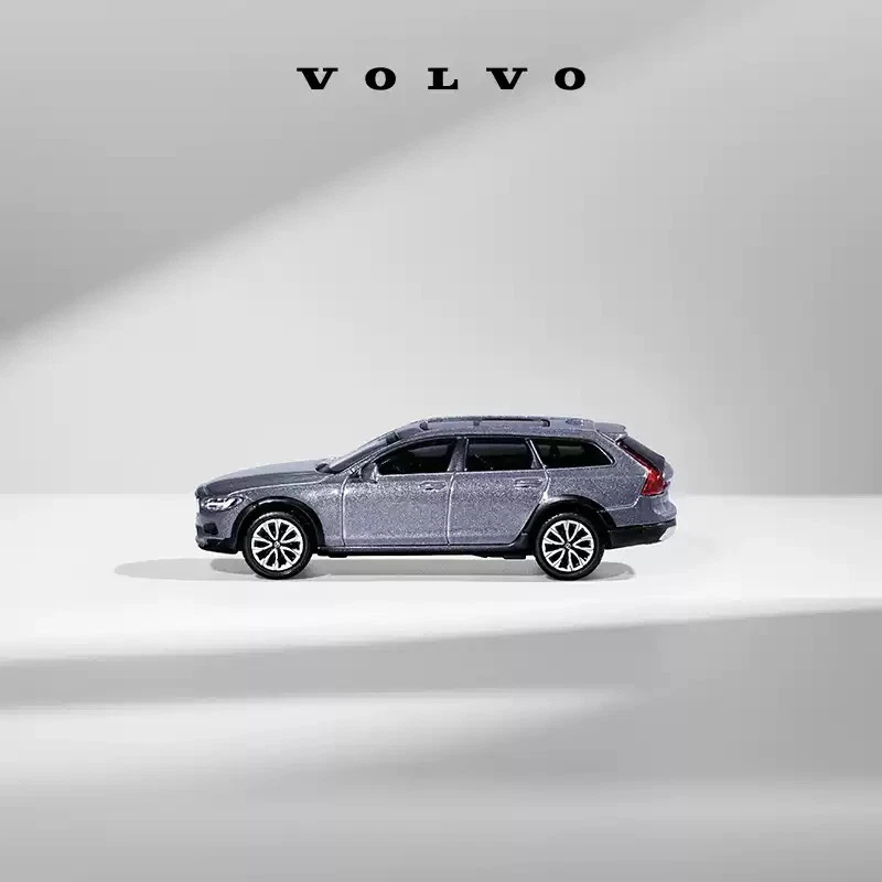 Volvo V90 Cross Country 1:64 Gray Alloy Diecast - Collectible Car Model - Image 3 of 4