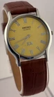 Vintage Seiko Quartz Slim Analog Yellow Dial Men's Wrist Watch Free Shipping...