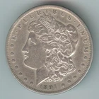 1891-CC U.S. MORGAN SILVER DOLLAR - KM#110 - VERY FINE PLUS