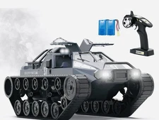 Racent RC Crawler 1:12 Scale 2.4Ghz RC Tank 4WD 360 Rotating All Terrain Tank