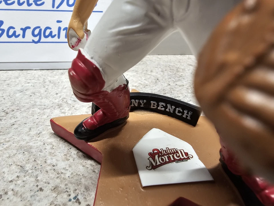 Johnny Bench Cincinnati Reds MLB 2015 SGA Bobblehead NIB Stars Of The Queen City - Image 3 of 4