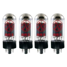 JJ ELECTRONICS 6V6 MATCHED QUAD POWER TUBES (4 TUBES) NEW IN BOX