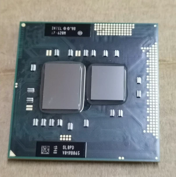 Intel Core i7-620M 2.66GHz 4M Dual Core Processor SLBPD CPU Socket G1 For Laptop - Image 2 of 4