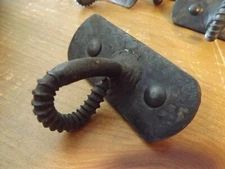 CAST IRON gothic BLACKSMITH STYLE DRAWER CABINET HANDLE only 5 left!