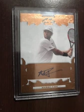 2015 Leaf Ultimate Tennis Autographs #BA-MF1 - Mardy Fish - Autographed