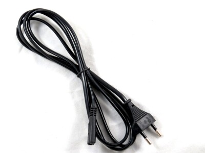 *2 Prong AC power cord 2.5A 250V~2Pin EU Europe Plug cable for charger printer*