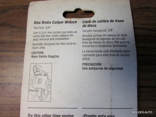 NEW KD TOOLS 2147 GM DISC BRAKE CALIPER WRENCH *MADE IN USA* (JESS394 DS384) - Picture 2 of 2