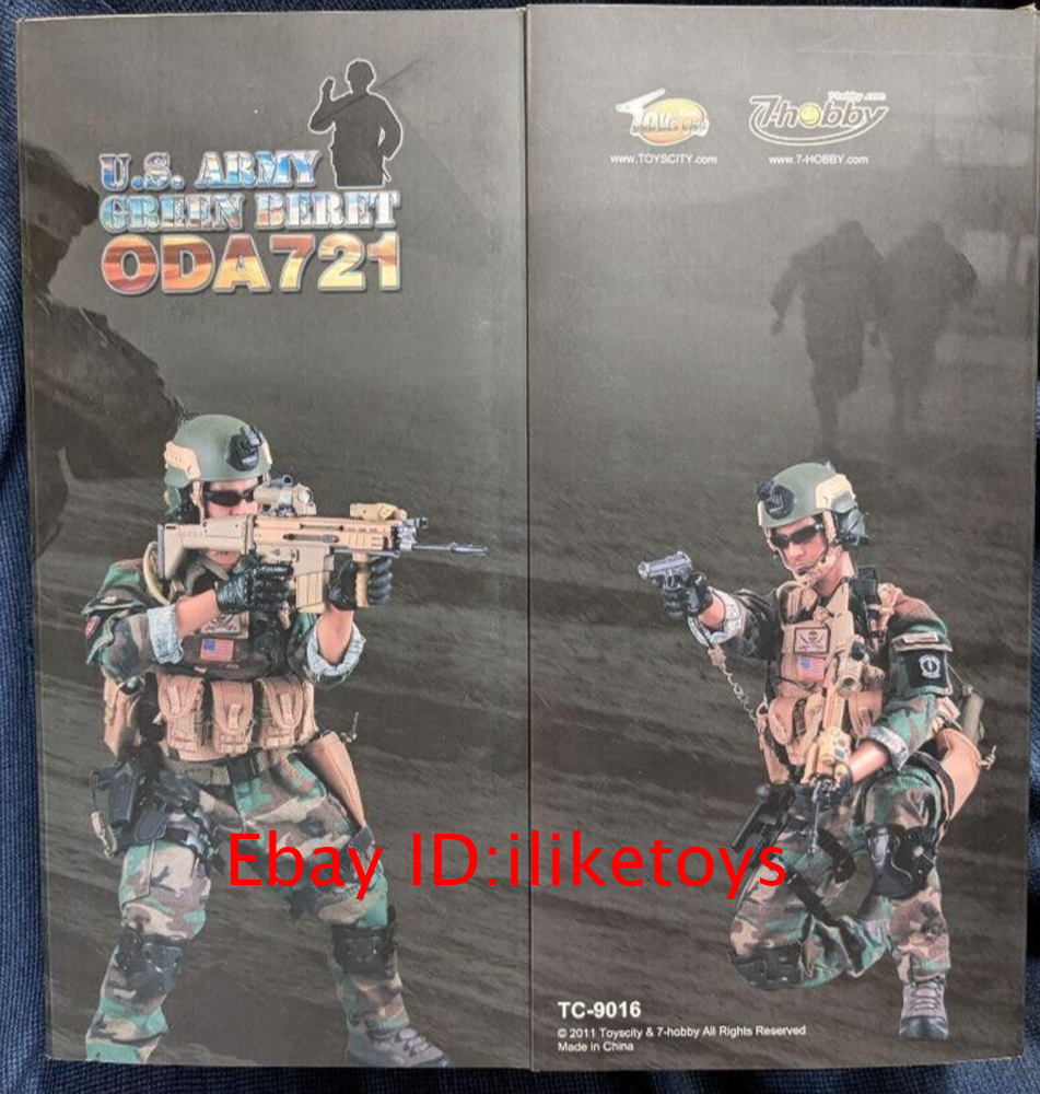 Toyscity U.S. Army Green Beret ODA721 Soldier 1/6 Scale Toyscity U.S. Army Green Beret ODA721 Soldier 1/6 Scale