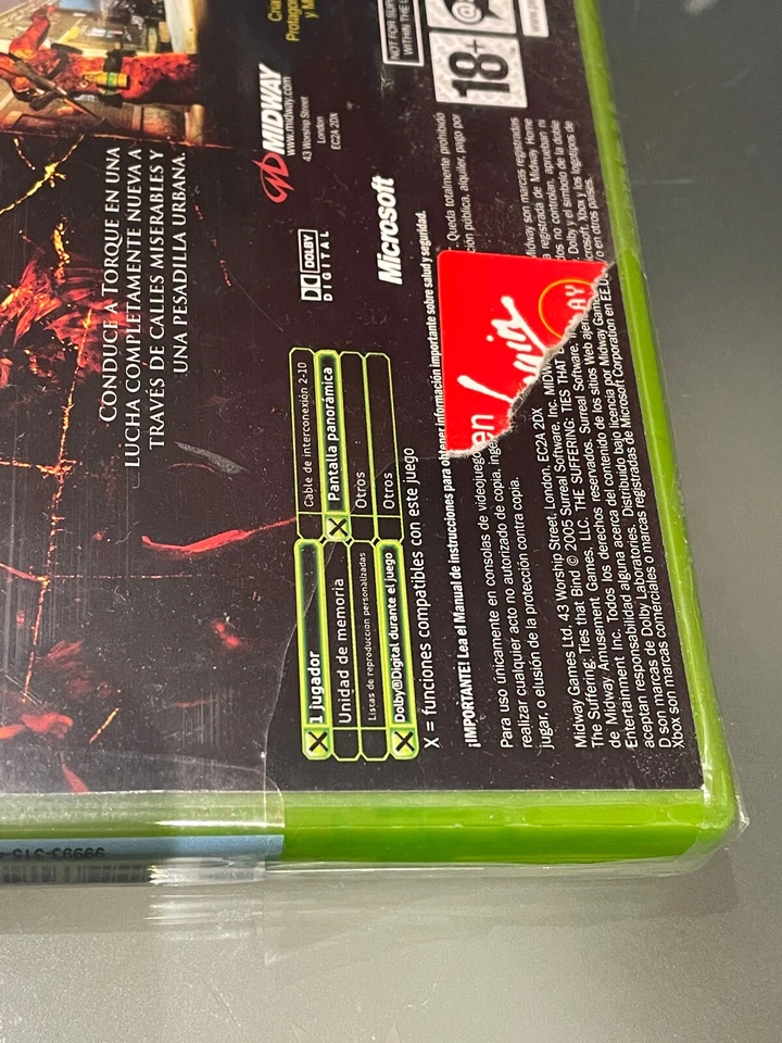 The Suffering Xbox Pal Spanish New Sealed - Image 3 of 3