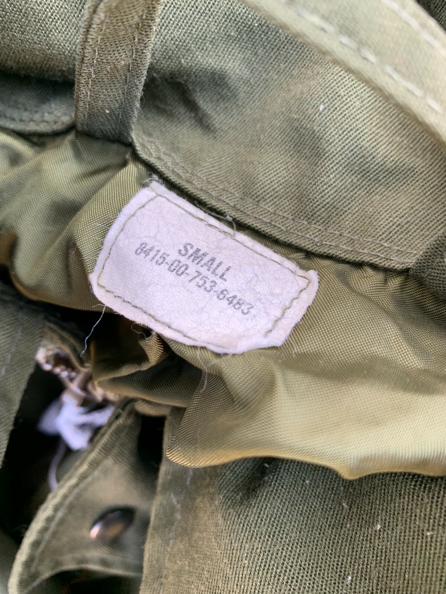 Vintage Vietnam War Era Coverall Jump Suit Uniform Army Military
