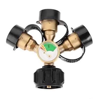 Propansplitter 3 Wege 13,5*12,5*6 Cm 3 Y Propan Ausgestattet Camping?fen