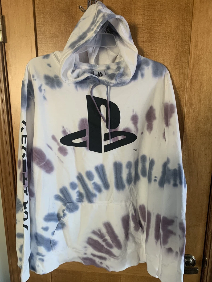 NWT Playstation Tie Dye Hoodie Sweatshirt Pullover - 3XL - PS PS4 PS5 | eBay