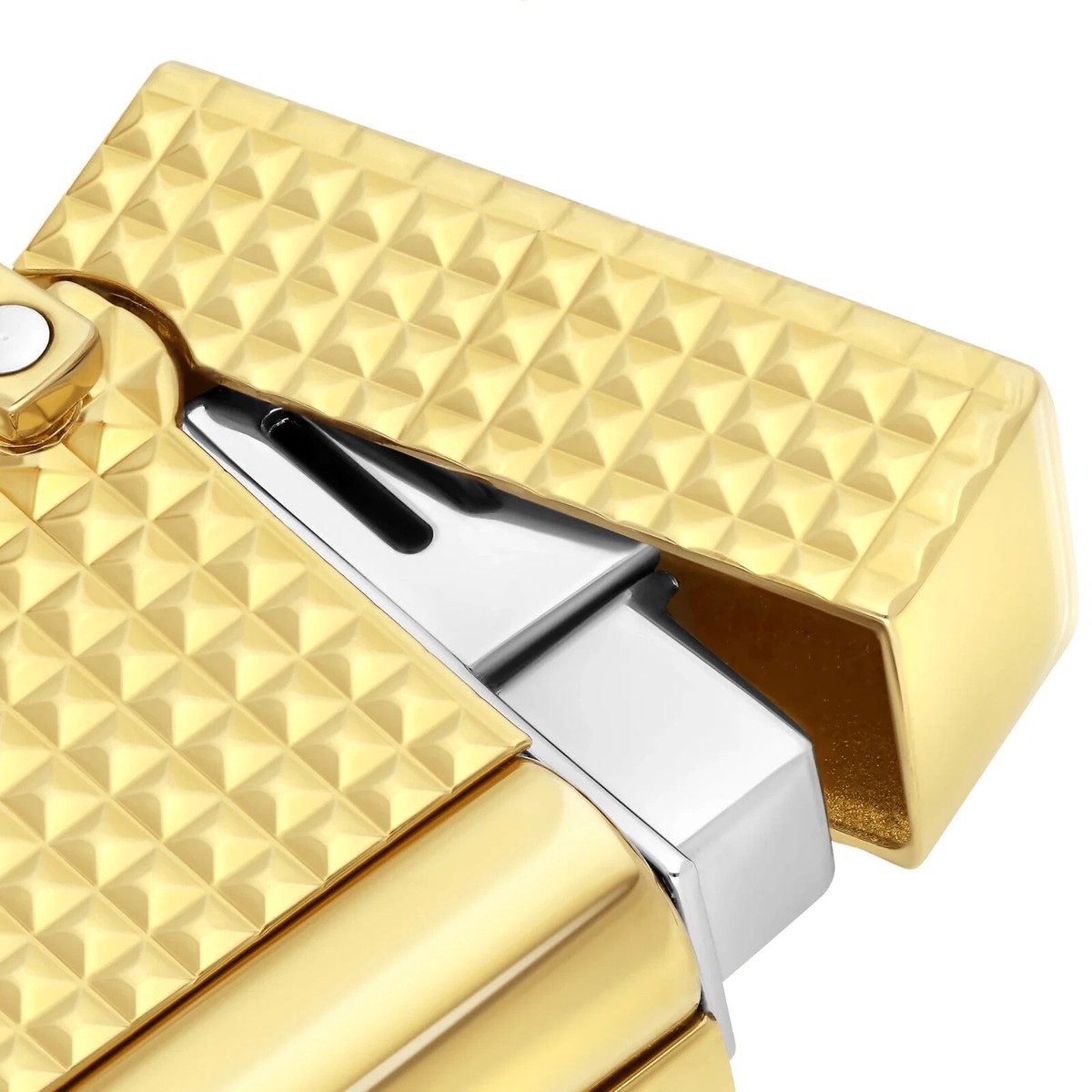 Chapado en Laton ヘアライン　ゴールド　Hg Amazon.com: S.T. Dupont Big D Gold Diamond Head Lighter