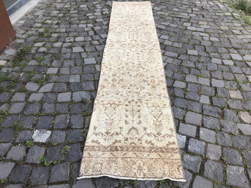 Turkish Antique rug Bohemian Area rug Oushak rug Vintage Rug Handmade Wool rug - Image 2 of 4